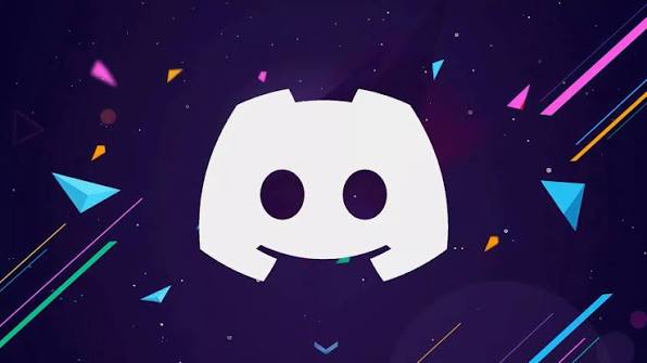 Abstract Discord-themed artwork for frequently asked questions